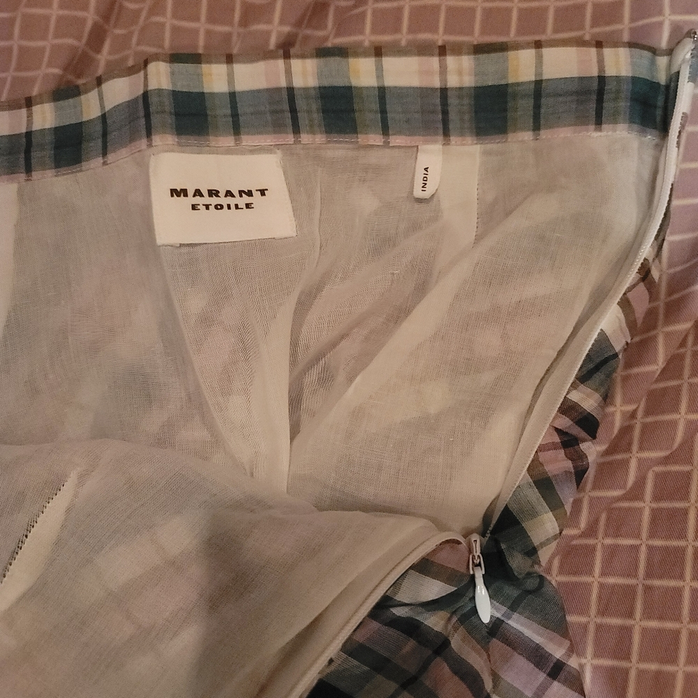 ISABEL MARANT Birdie Ruches Mini Skirt - Picture 6 of 12